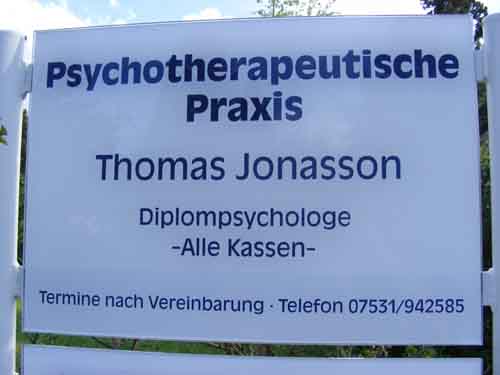 Psychotherapeutische Praxis Thomas Jonasson